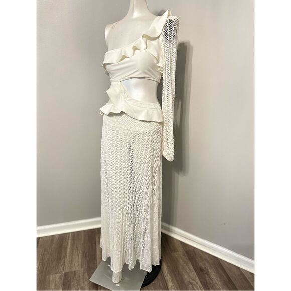 PatBO One Shoulder Cut-Out Beach Dress - Picture 6 of 11